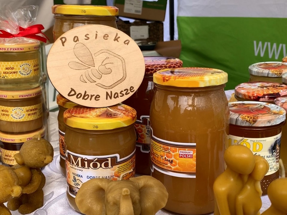 Pasieka "Dobre Nasze" prezentuje swoje słodkie wyroby